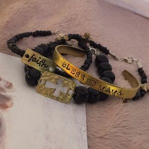 Blessed Mama Bracelet Set